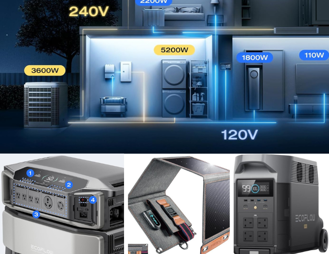 أهم 3 مولدات كهرباء تعمل بالطاقة الشمسية، تحتاج إليها؟Top 3 Solar-Powered Generators You Need